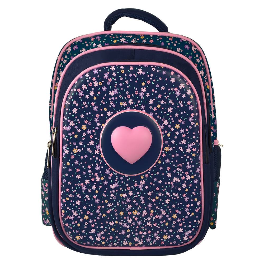 PC-085294 Mochila Escolar Para Niños Múltiples Compartimentos modelo Kiddo Corazon | PERFECT CHOICE - PC-085294 Mochila Escolar Para Niños Múltiples Compartimentos modelo Kiddo Corazon | PERFECT CHOICE -